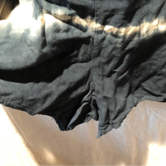 Aeropostale off the shoulder tie dye midnight blue elastic waist and shoulder L - Picture 3 of 8